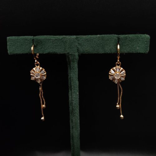 Affordable Cubic Zirconia Stud Earrings With Intricate CZ Accents